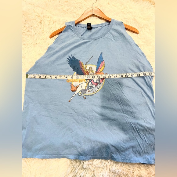 Canvas Brand Tee Men's She-Ra Cut Off Sleeves T Shirt in size 2XL - Picture 7 of 8